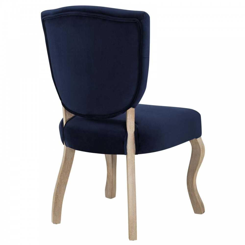 Array Dining Side Chair Set of 4, Midnight Blue