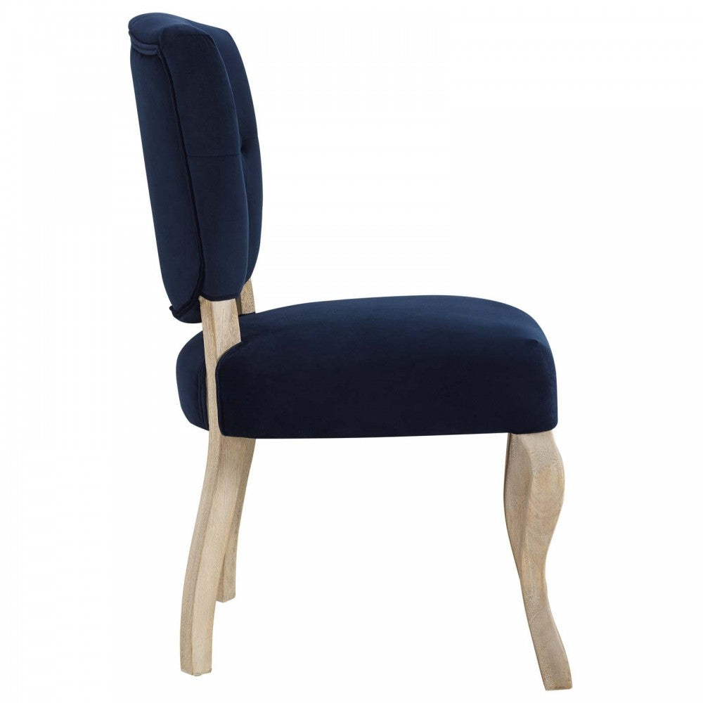 Array Dining Side Chair Set of 4, Midnight Blue