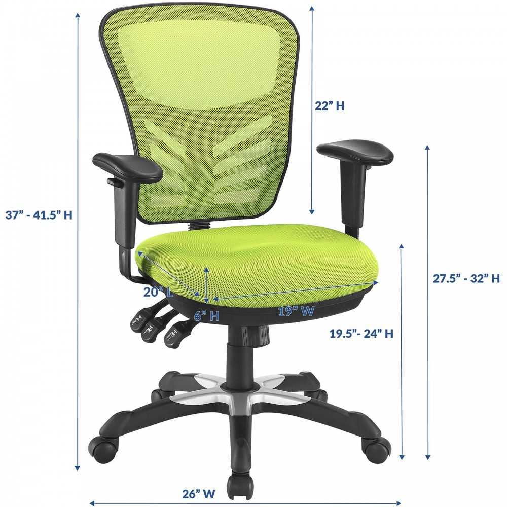 Articulate Mesh Office Chair, Green