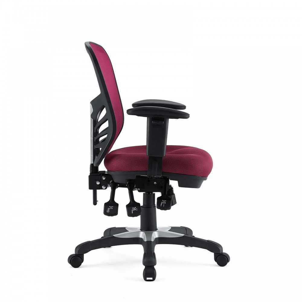 Articulate Mesh Office Chair, Red