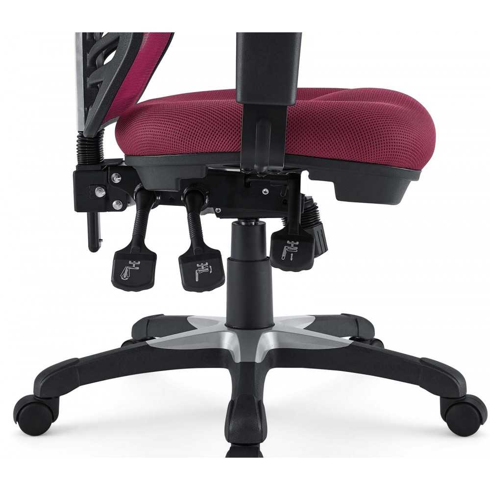 Articulate Mesh Office Chair, Red