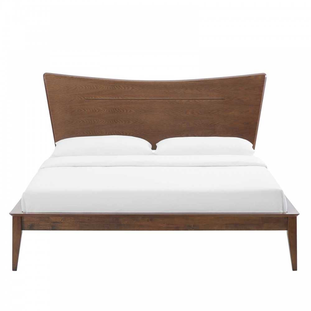 Astra King Wood Platform Bed