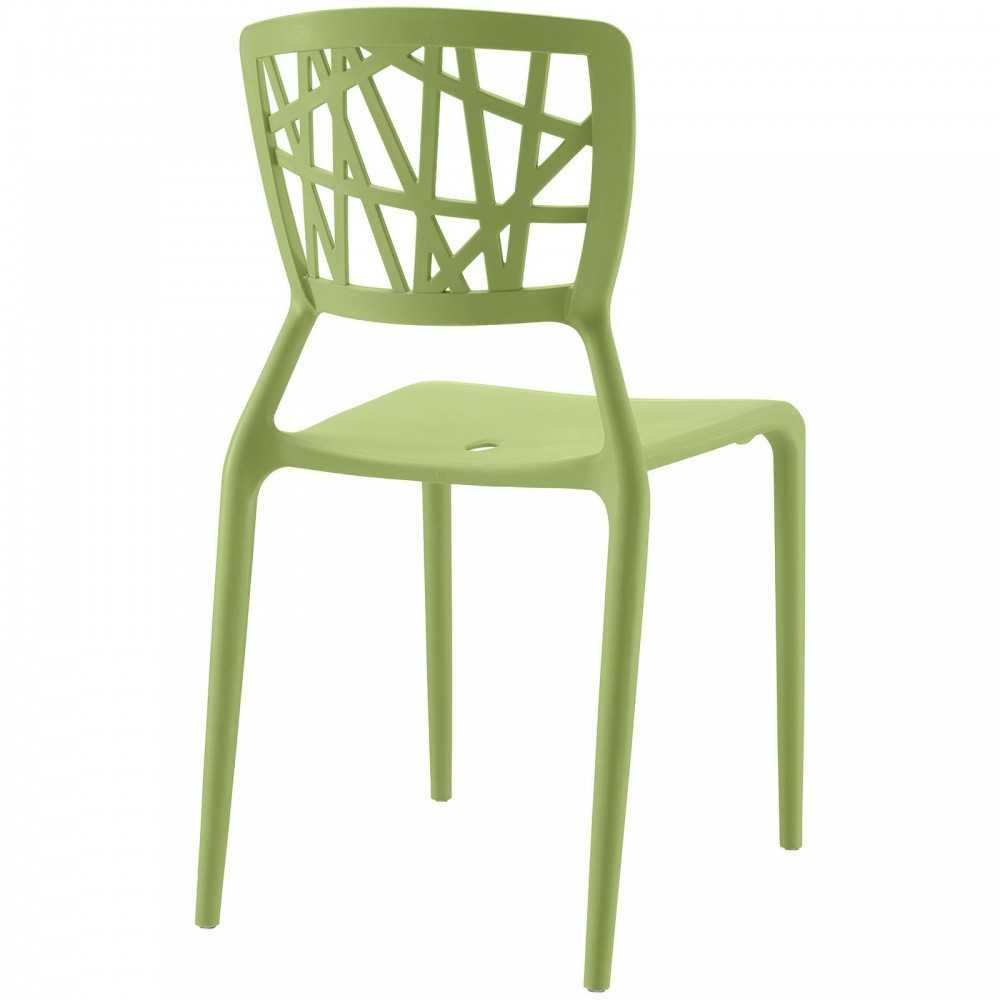 Astro Dining Side Chair, Green