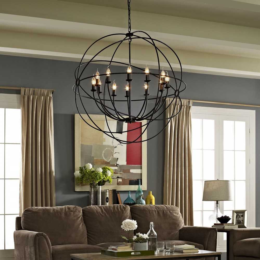 Atom 39.5" Chandelier