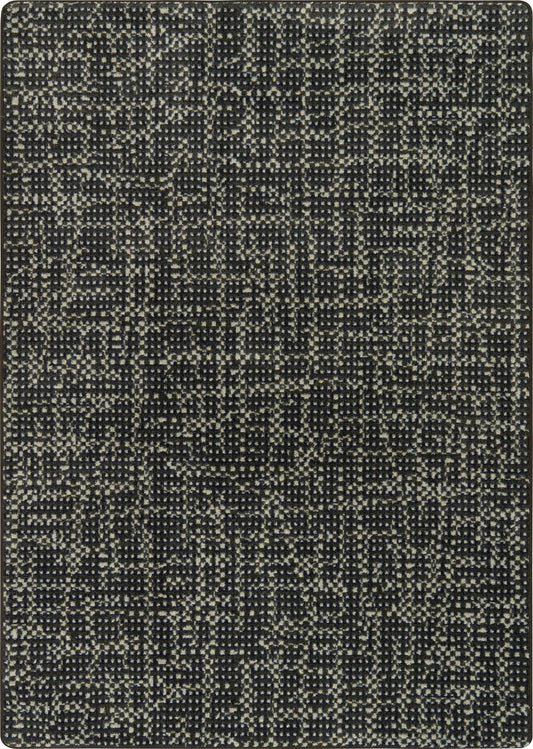 Attractive Choice 7'8" x 10'9" area rug in color Onyx