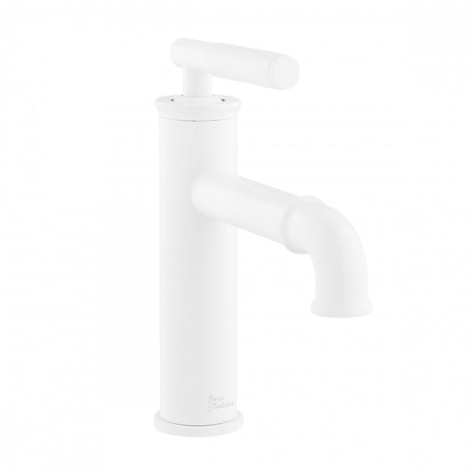 Avallon Single Hole, Single-Handle Sleek, Bathroom Faucet in Matte White