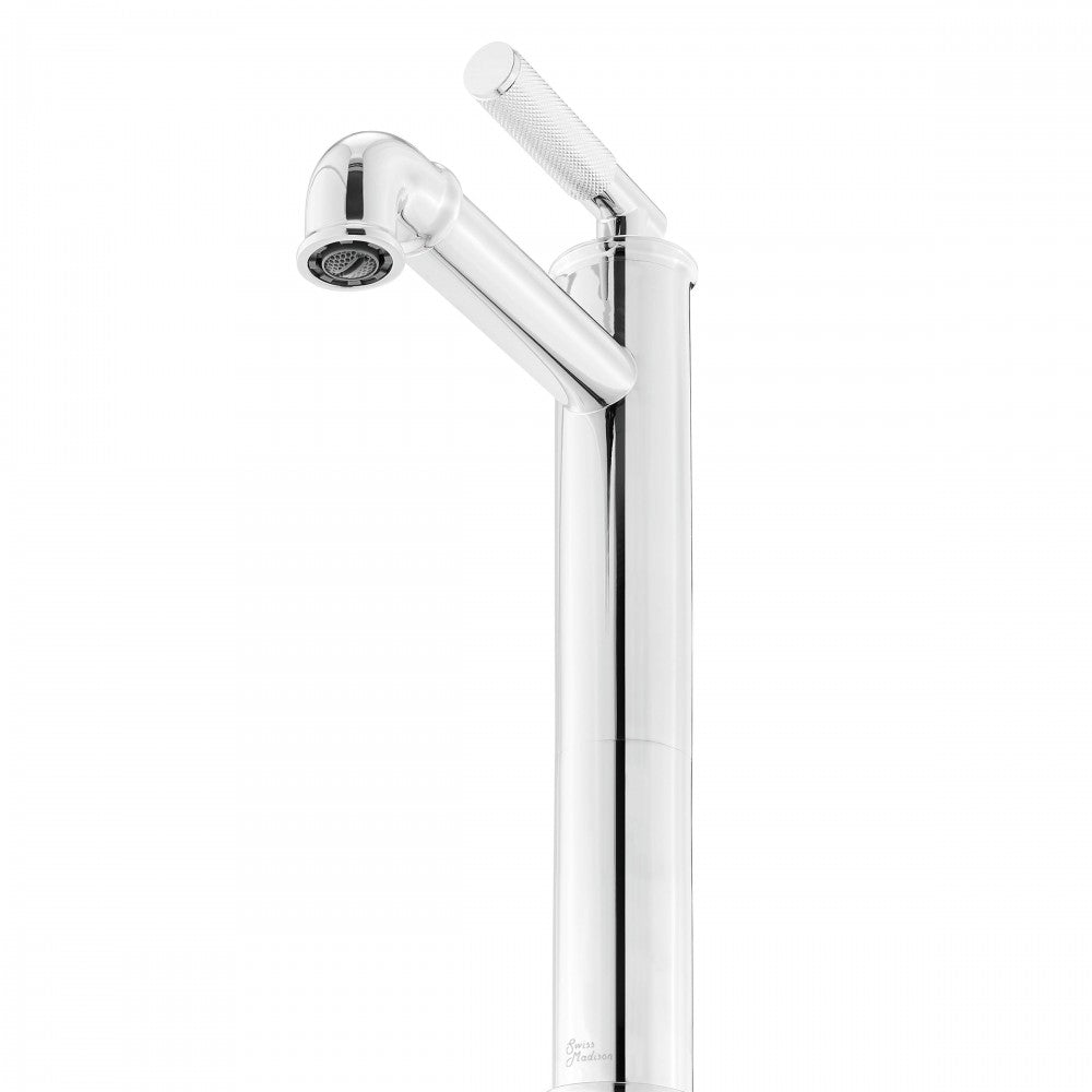 Avallon Single Hole, Single-Handle Sleek, High Arc Bathroom Faucet in Chrome