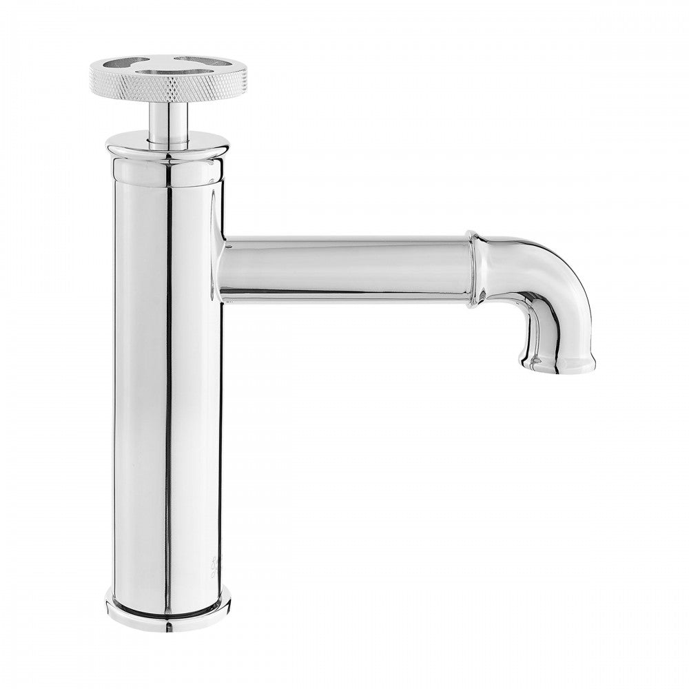 Avallon Single Hole, Single-Handle Wheel, Bathroom Faucet in Chrome