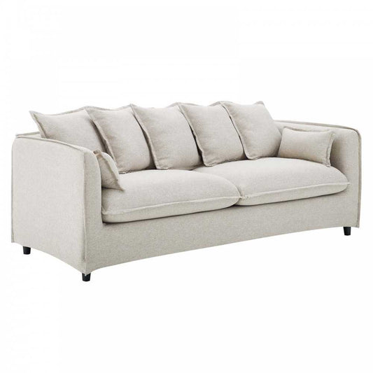 Avalon Slipcover Fabric Sofa, Beige