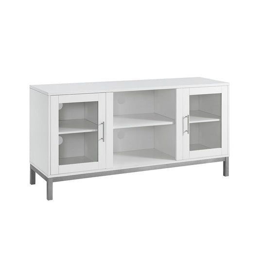 Avenue 52" Modern TV Stand - White