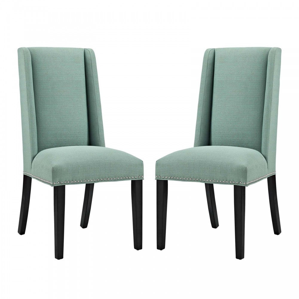 Baron Dining Chair Fabric Set of 2, Laguna