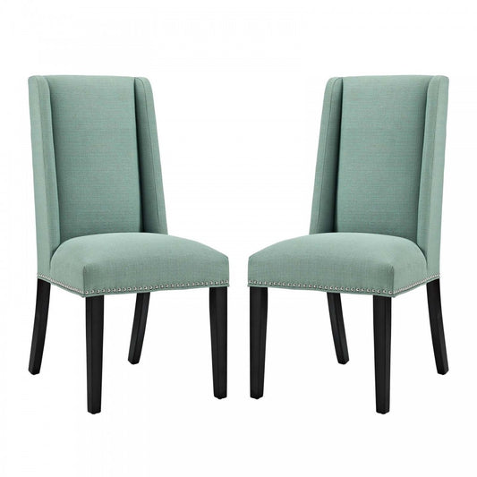 Baron Dining Chair Fabric Set of 2, Laguna
