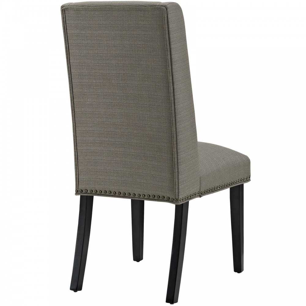 Baron Dining Chair Fabric Set of 4, Granite