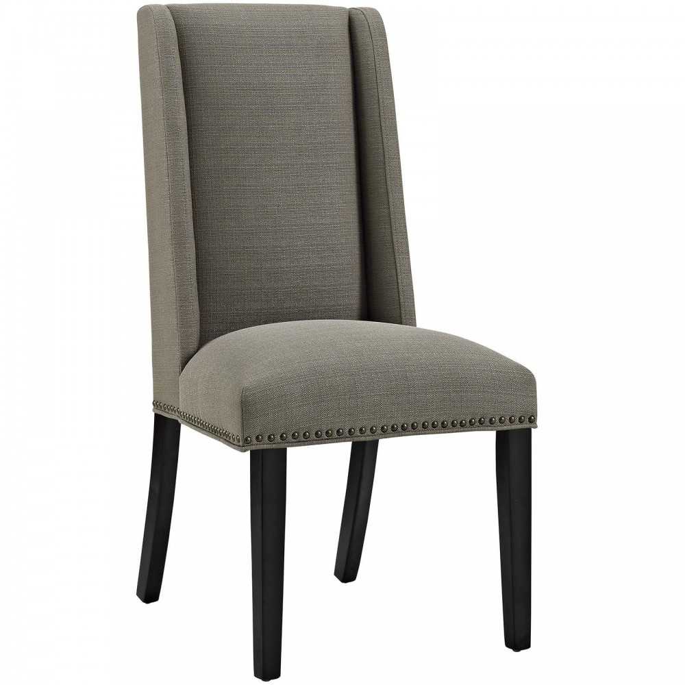 Baron Dining Chair Fabric Set of 4, Granite