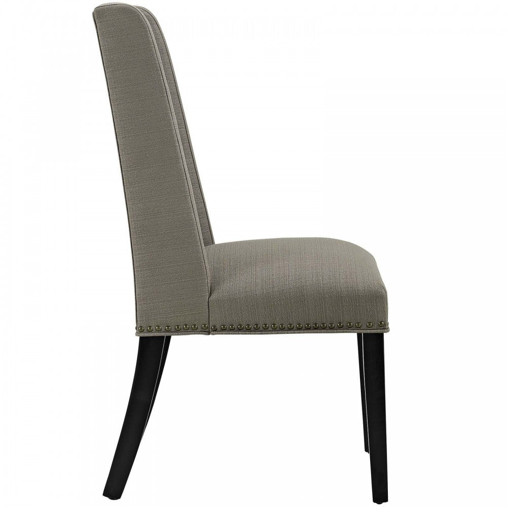 Baron Dining Chair Fabric Set of 4, Granite