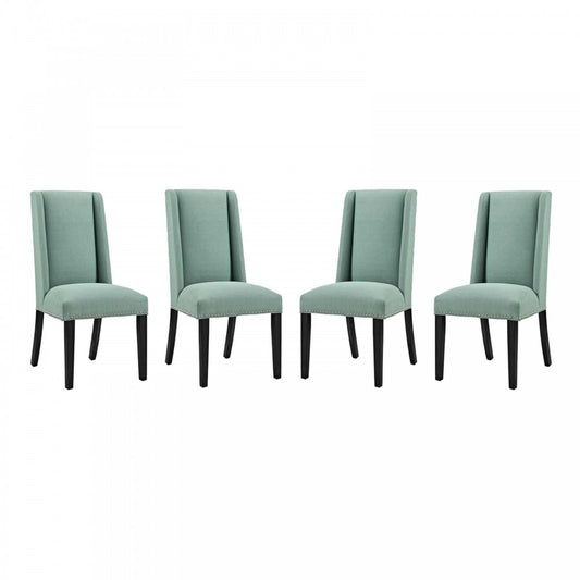 Baron Dining Chair Fabric Set of 4, Laguna