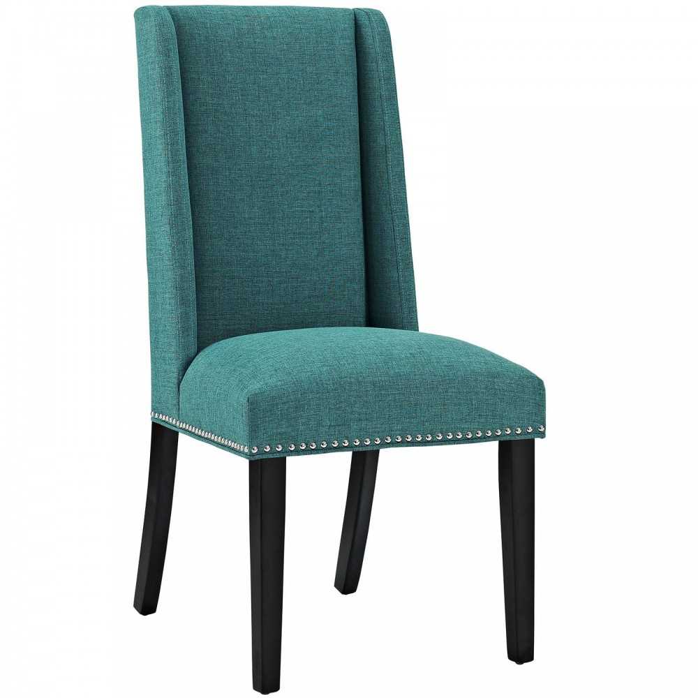 Baron Dining Chair Fabric Set of 4, Teal