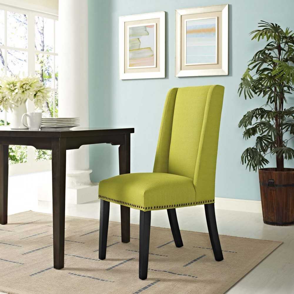 Baron Fabric Dining Chair, Wheatgrass