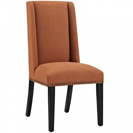 Baron Fabric Dining Chair, Orange