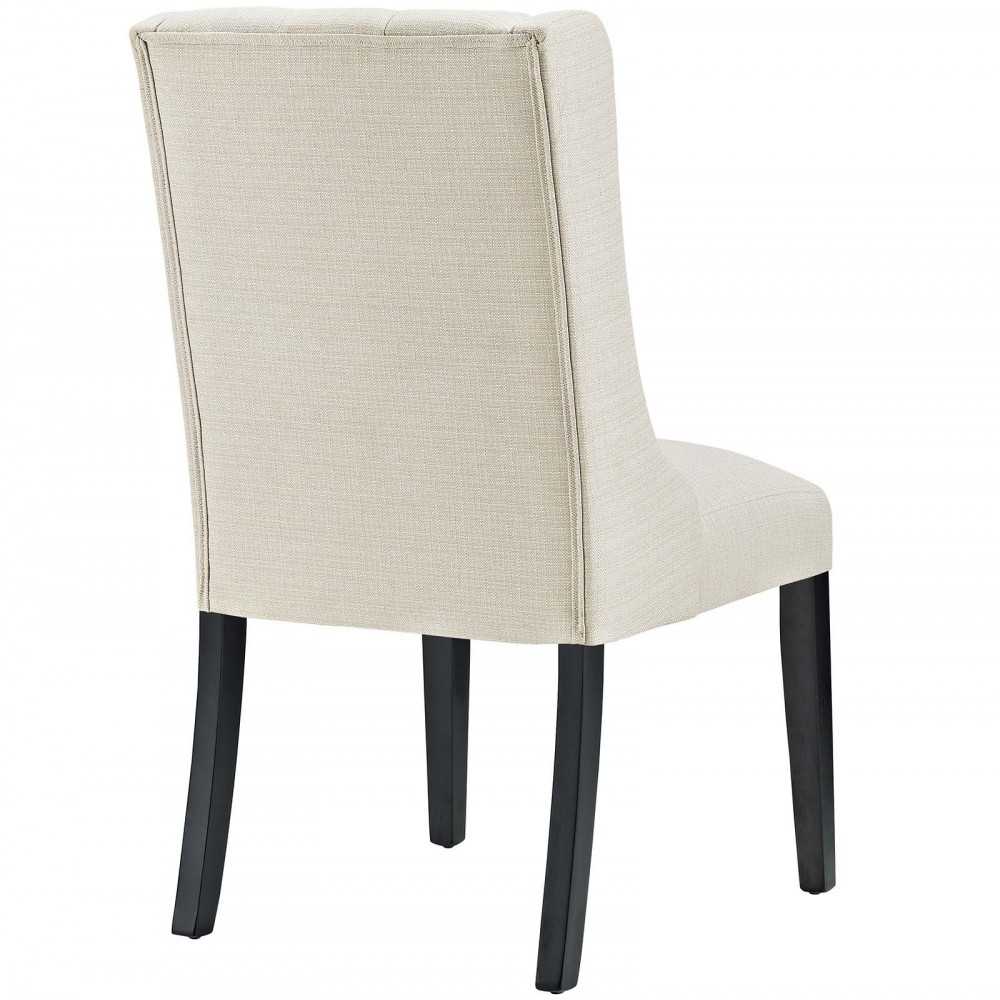 Baronet Dining Chair Fabric Set of 2, Beige