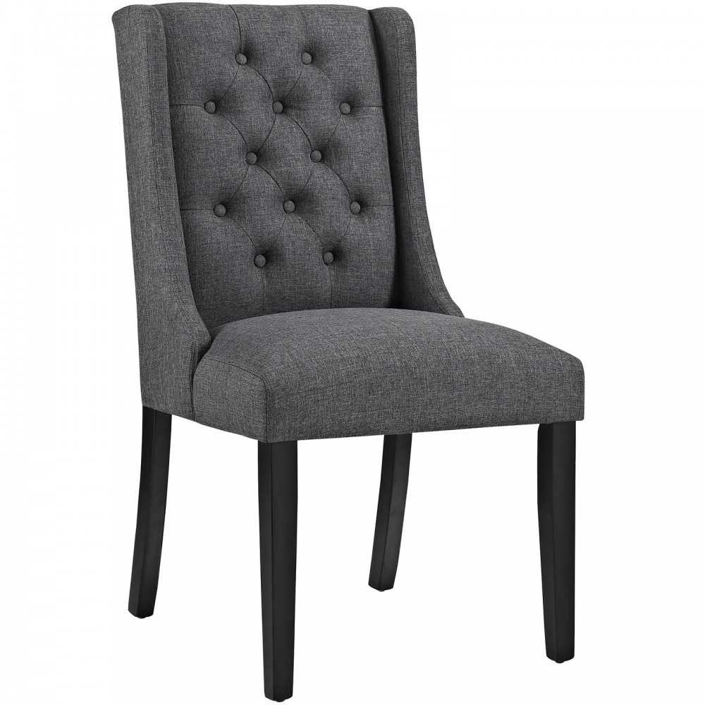 Baronet Dining Chair Fabric Set of 4, Gray