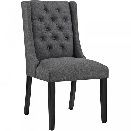 Baronet Fabric Dining Chair, Gray