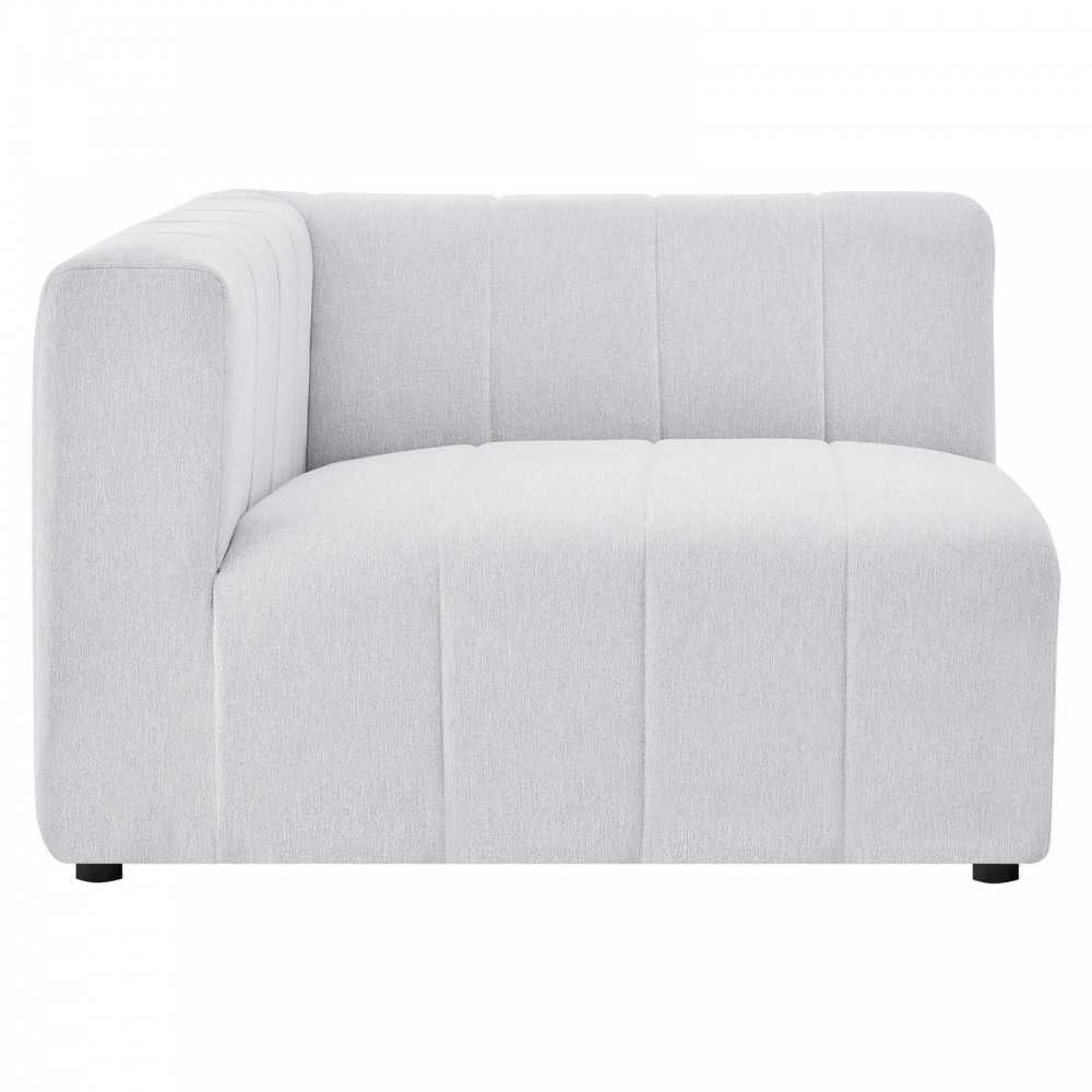 Bartlett Upholstered Fabric 8-Piece Sectional Sofa, Ivory