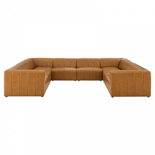 Bartlett Vegan Leather 8-Piece Sectional Sofa