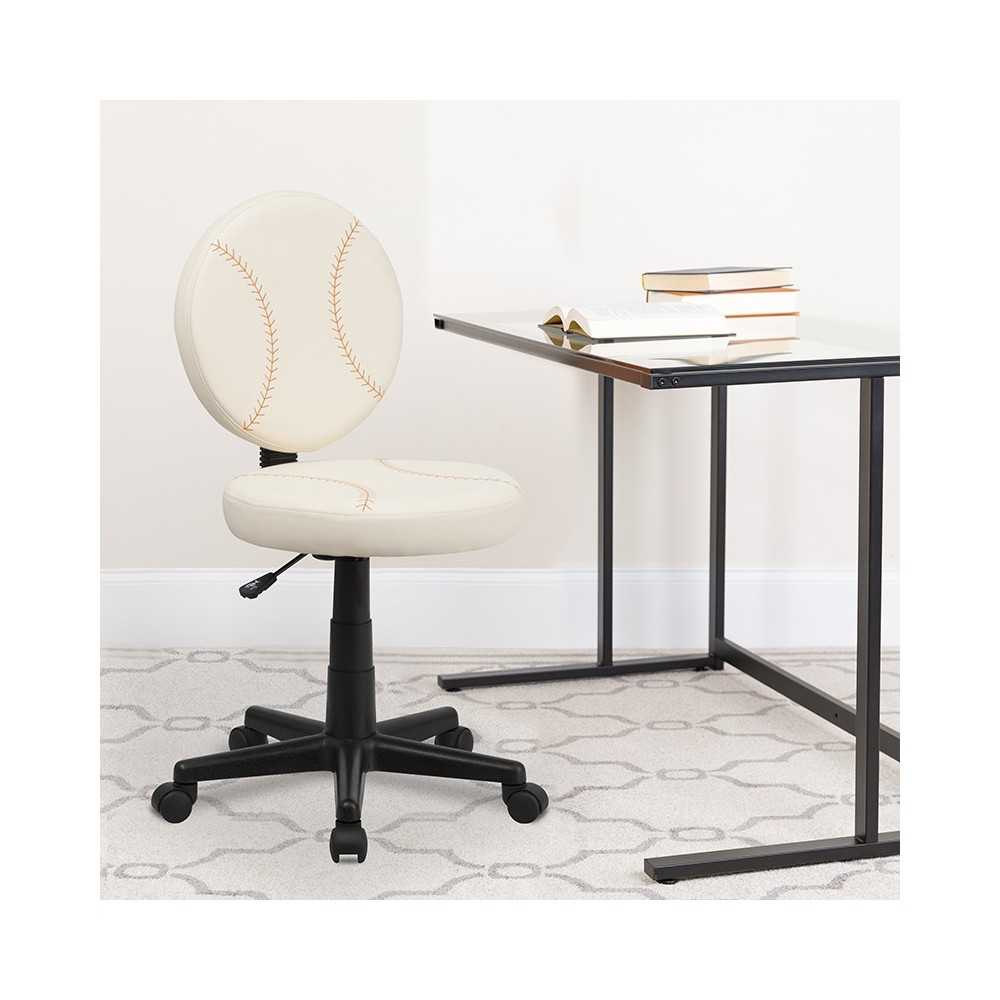 Baseball Swivel Task Office Chair