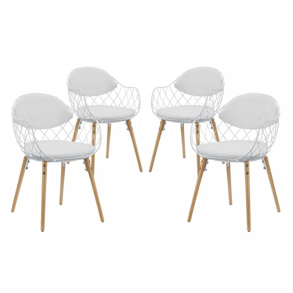 Basket Dining Set Set of 4