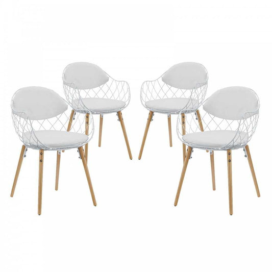Basket Dining Set Set of 4
