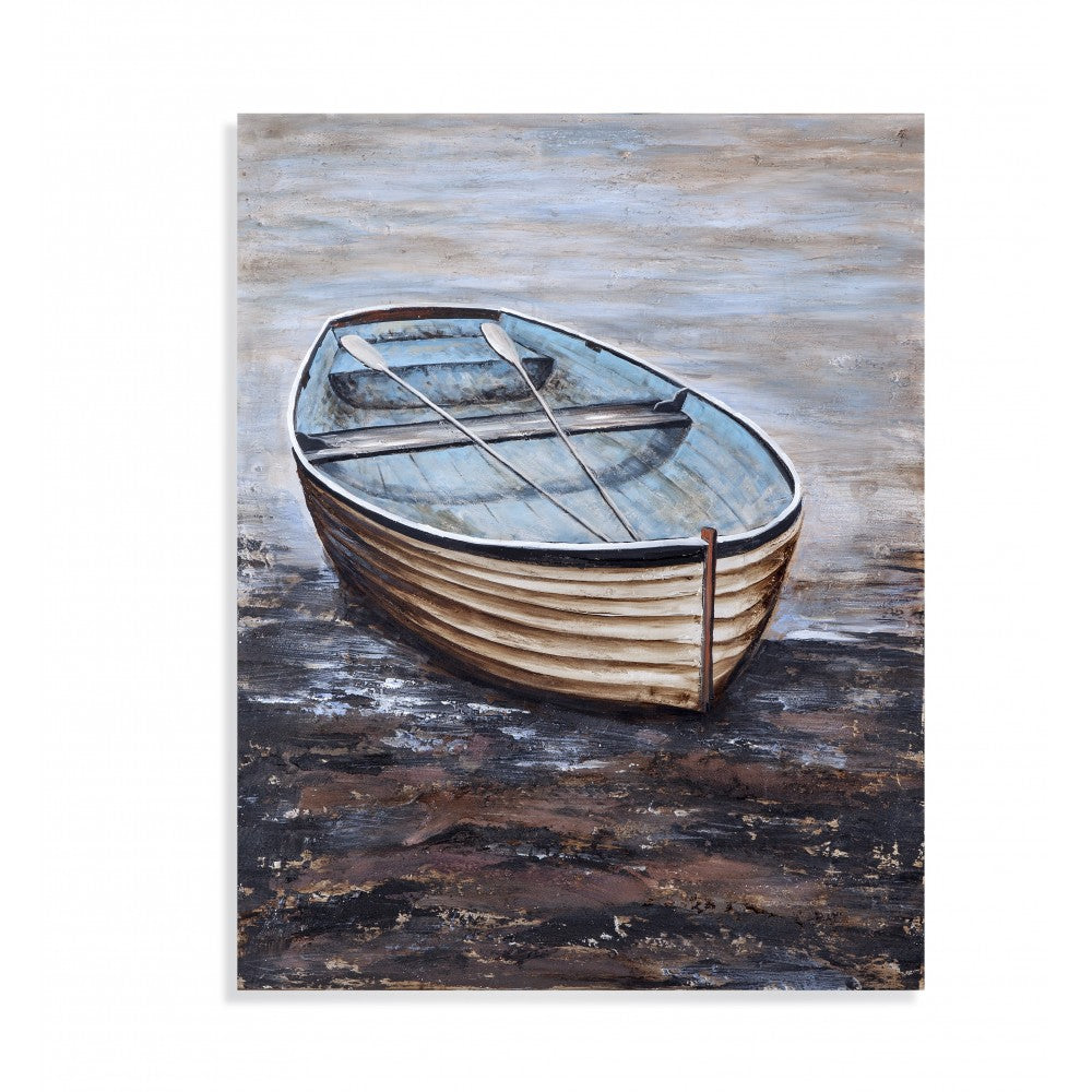 Bassett Mirror Blue Skiff