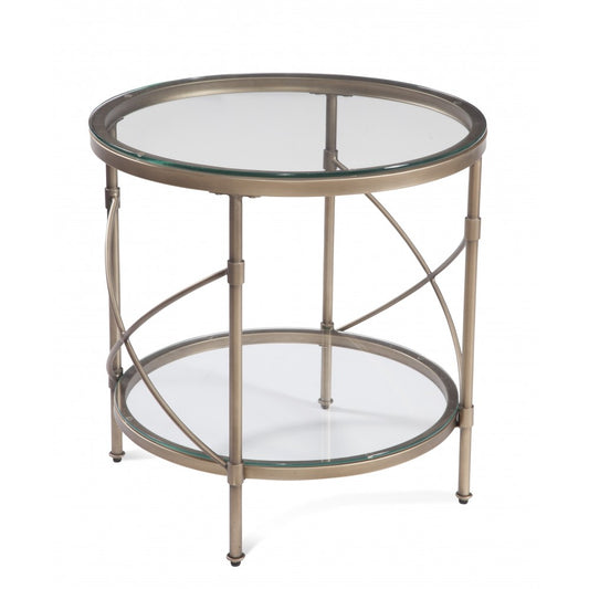 Bassett Mirror Harrison Round End Table