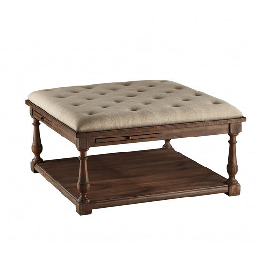 Bassett Mirror Pemberton Ottoman Cocktail