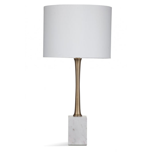 Bassett Mirror Table Lamp, White