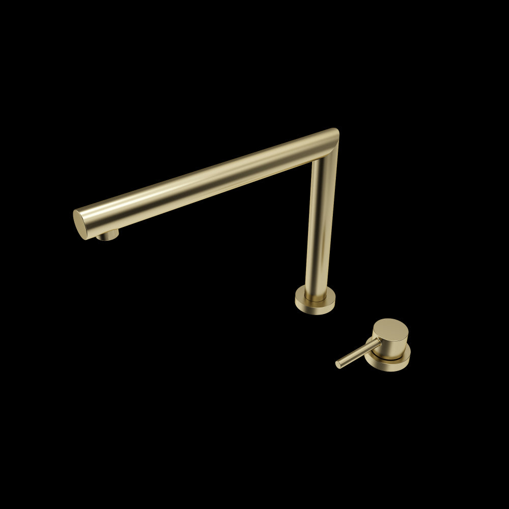 Baveno Move Kitchen Faucet in Brushed Gold