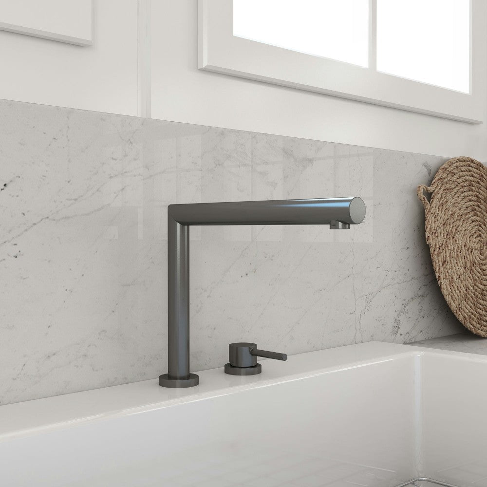Baveno Move Kitchen Faucet in Gun Metal