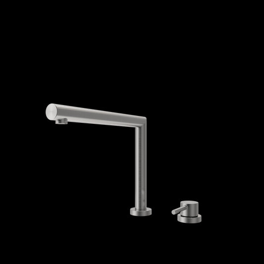 Baveno Move Kitchen Faucet in Stainless Steel