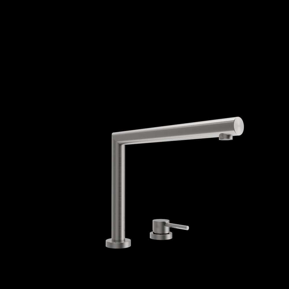 Baveno Move Kitchen Faucet in Stainless Steel