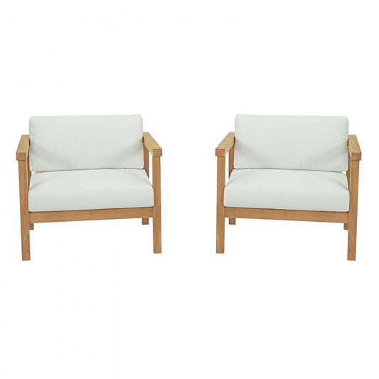 Bayport 2 Piece Outdoor Patio Teak Set