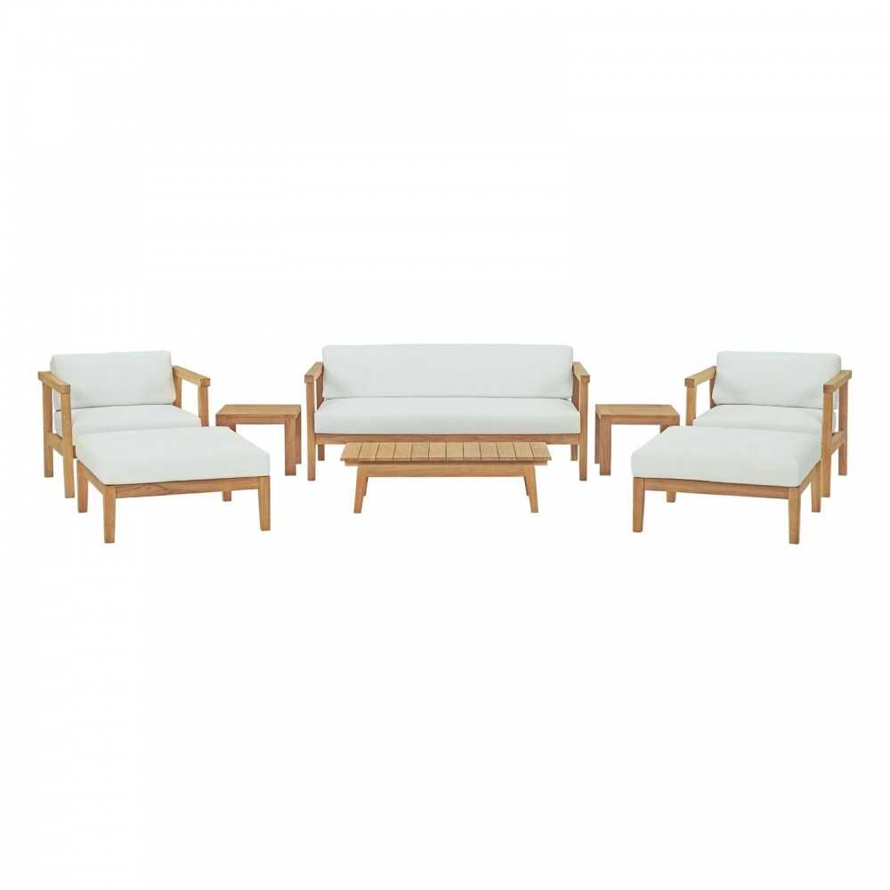 Bayport 8 Piece Outdoor Patio Teak Set