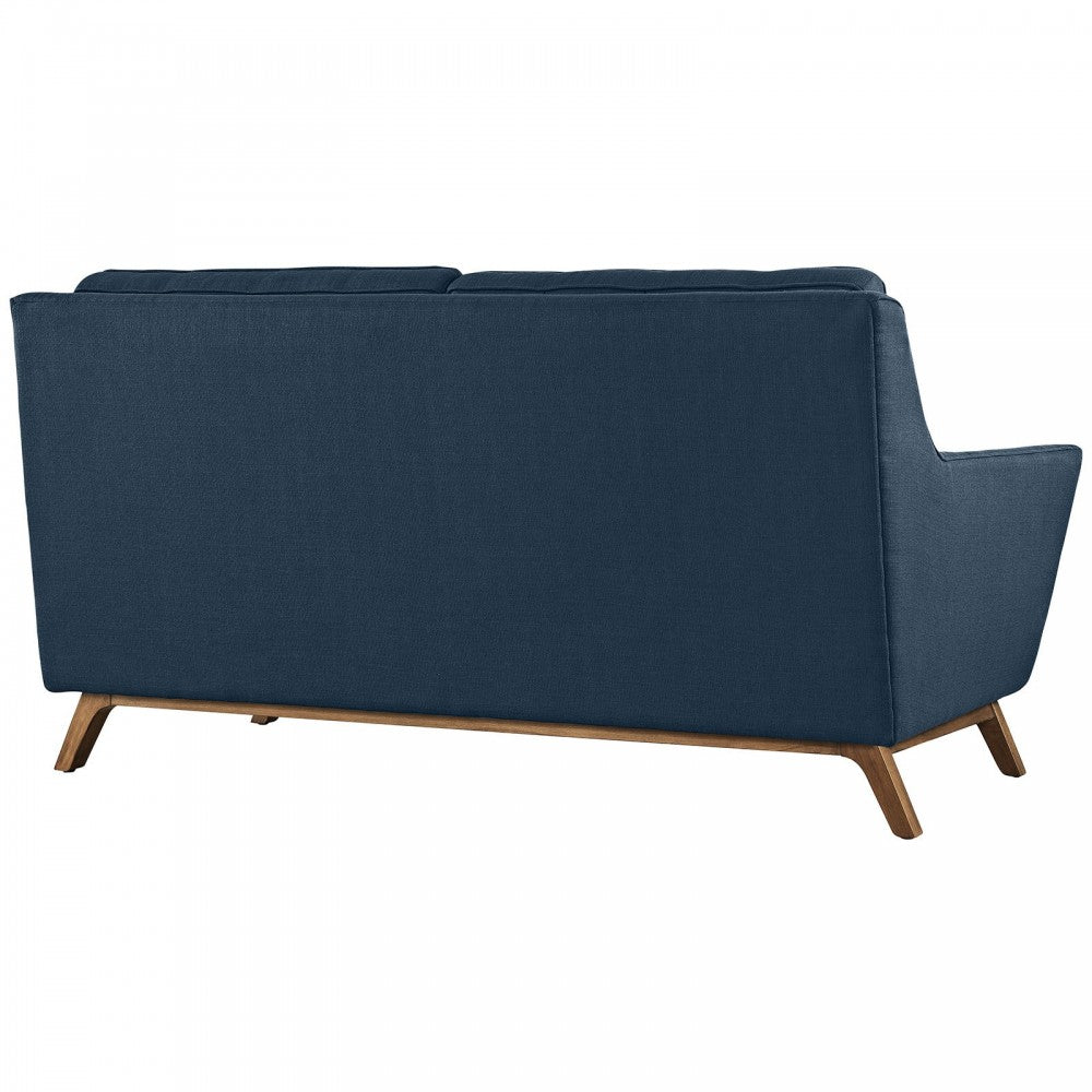 Beguile Living Room Set Upholstered Fabric Set of 2, Azure, EEI-2432-AZU-SET
