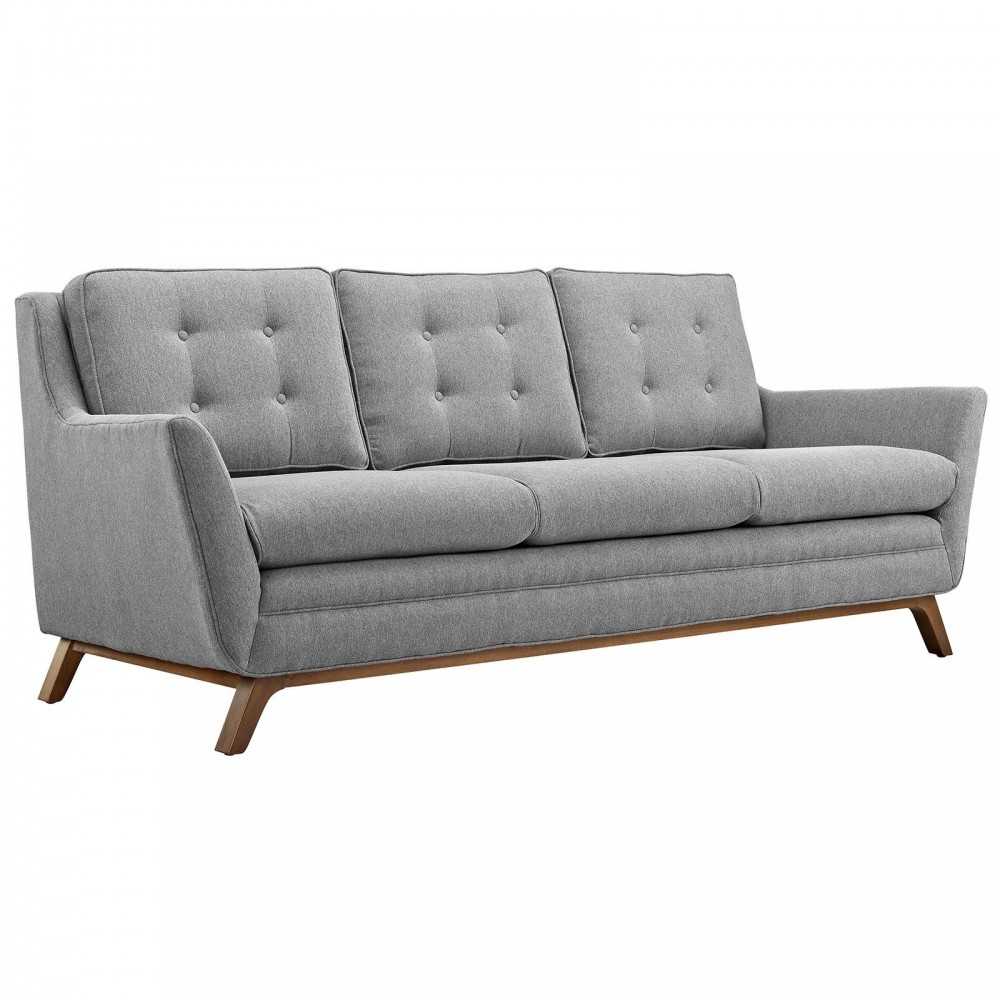 Beguile Upholstered Fabric Sofa, Expectation Gray