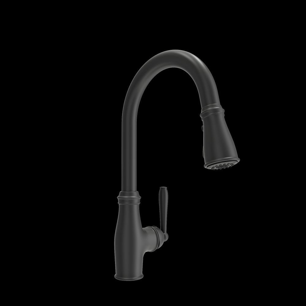 Belsena 2.0 Pull-Down Kitchen Faucet in Matte Black