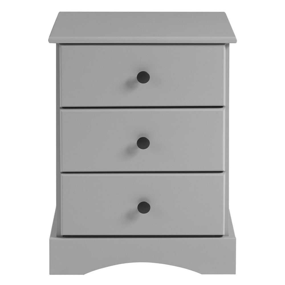 Ben 2 Piece Elementary Nightstand - Gray