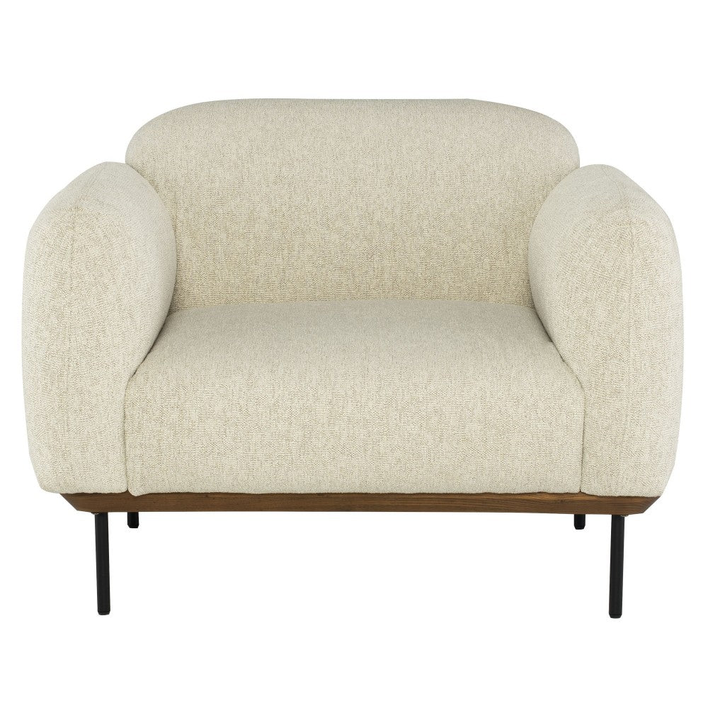 Benson Shell Fabric Single Seat Sofa