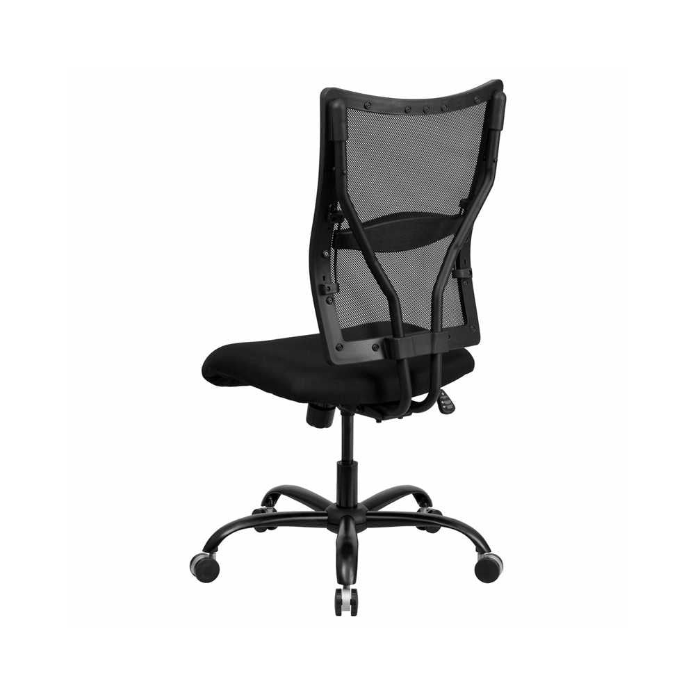 Big & Tall 400 lb. Rated Black Mesh Executive Swivel Ergonomic Office Chair