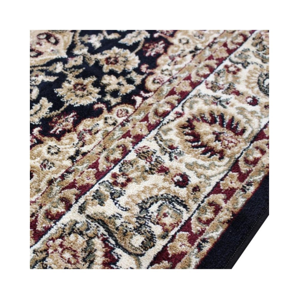 Black 5x5 Persian Area Rug