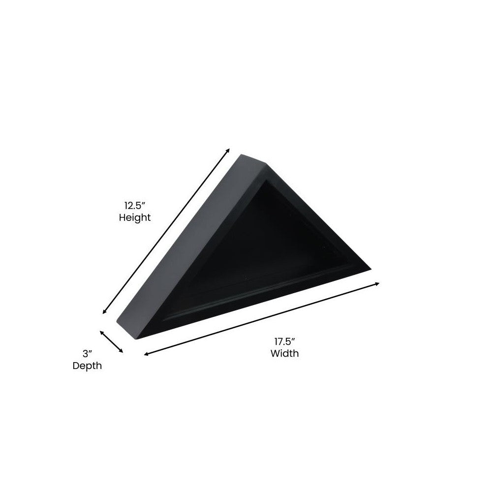 Black 9.5 x 5 Flag Case