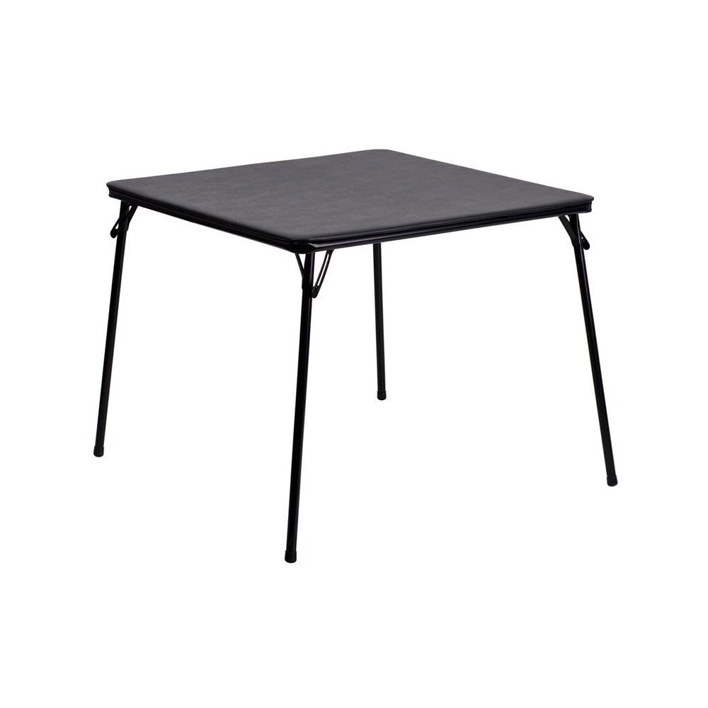 Black Folding Card Table